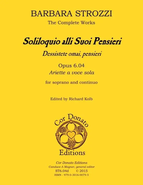 Soliloquio alli Suoi Pensieri