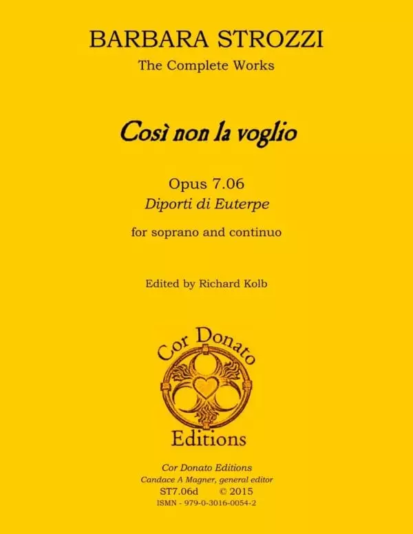 Così non la voglio