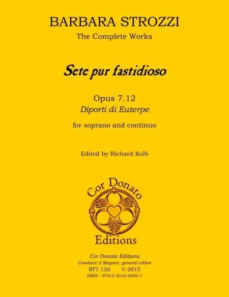 Sete pur fastidioso, 7.12 - Cover