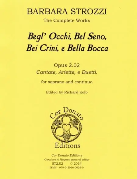 Begl'Occhi, Bel Seno, Bei Crini, e Bella Bocca