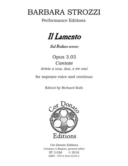 Il Lamento, Sul Rodano Severo