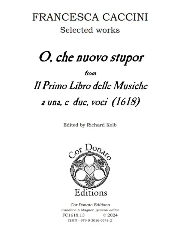 O che nuovo stupor