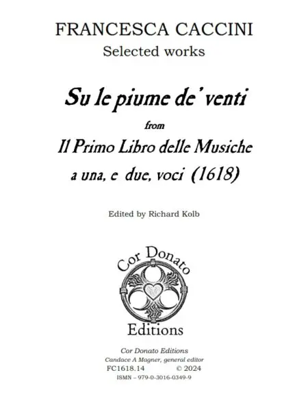 Su le piume de' venti