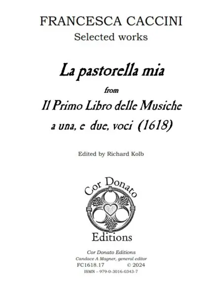 La pastorella mia